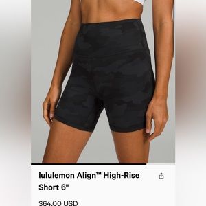 Lululemon Align Shorts